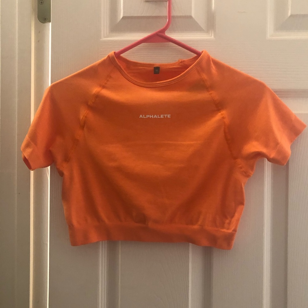 NWOT Alphalete Dreamsicle Crop!